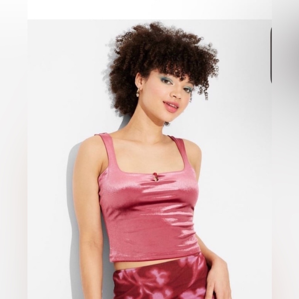 Wild Fable Red Cami Women's Top XL